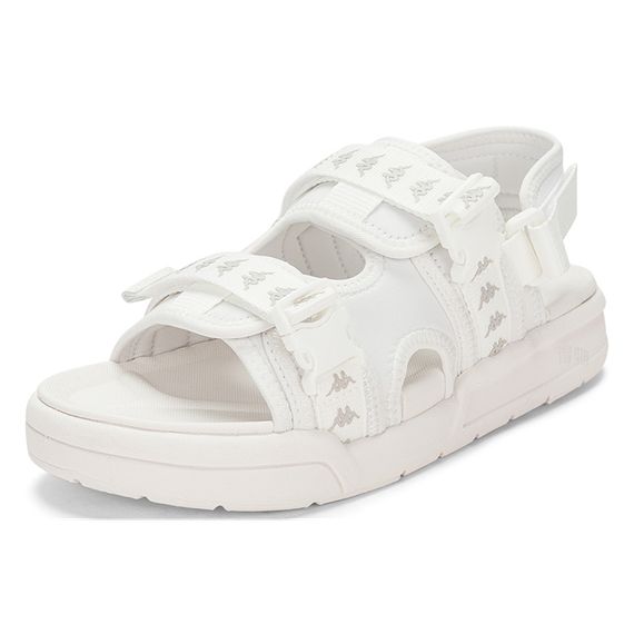 Kappa Fabric Slip-Resistant Sandal 'White'