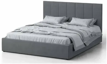 Перетяжка кровати с мягким изголовьем