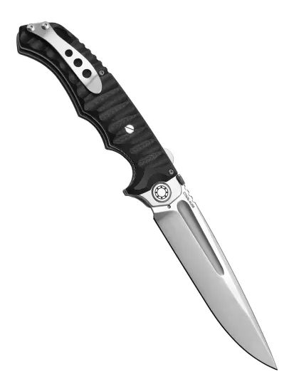 Нож НОКС КУГУАР с толкателем - сталь AUS-8, рукоять G10