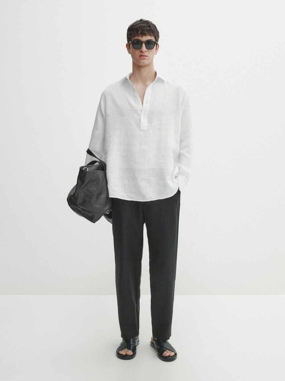 Massimo Dutti Рубашка поло, белый