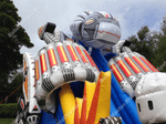 Коммерческий надувной батут "Робот" 13.5*7*9 м