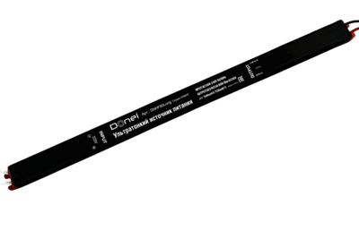 Блок питания для светодиодной ленты 60Вт, DC24В, 2.5А,  IP67,  313x18x15мм, серия:DN8HF