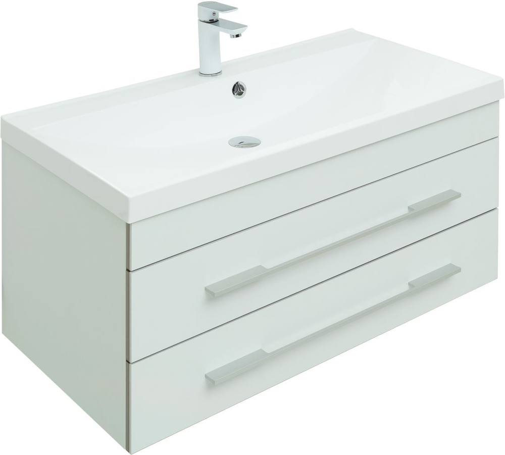 Мебель для ванной Aquanet Верона 90 белый матовый