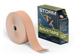 Кинезиотейп RaveTape STORM 5×32 — Телесный (BEIGE)