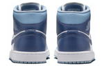 Air Jordan 1 Mid Sail Diffused Blue Women's