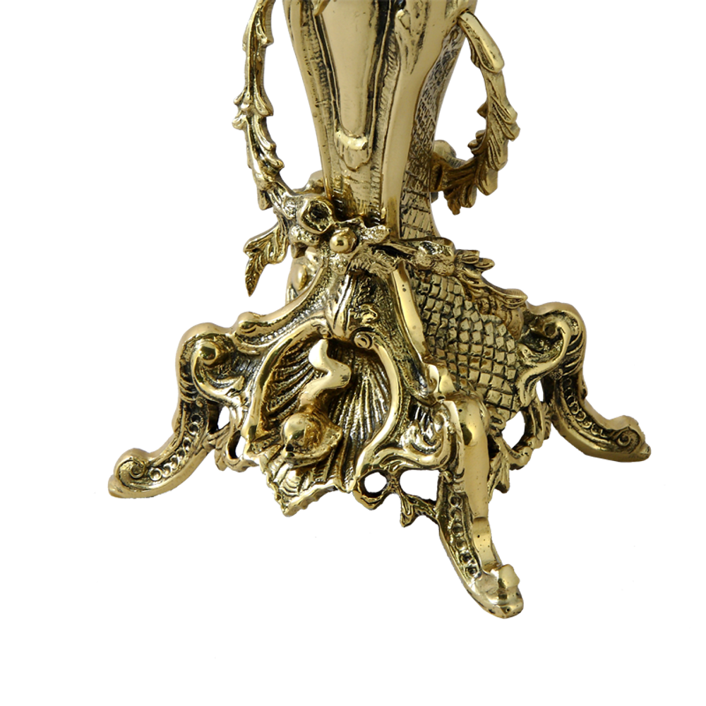 Bello De Bronze Каминные часы с канделябрами "Венера"