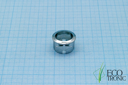 Кнопка КОФЕ к мод. 205 серебро