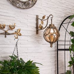 Кронштейн для цветов Терра Ливз Бронза