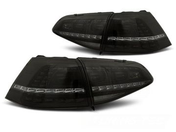 Задние фонари для Volkswagen Golf VII (13-17) LED Smoke
