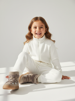 Теплый флисовый комбинезон с карманами