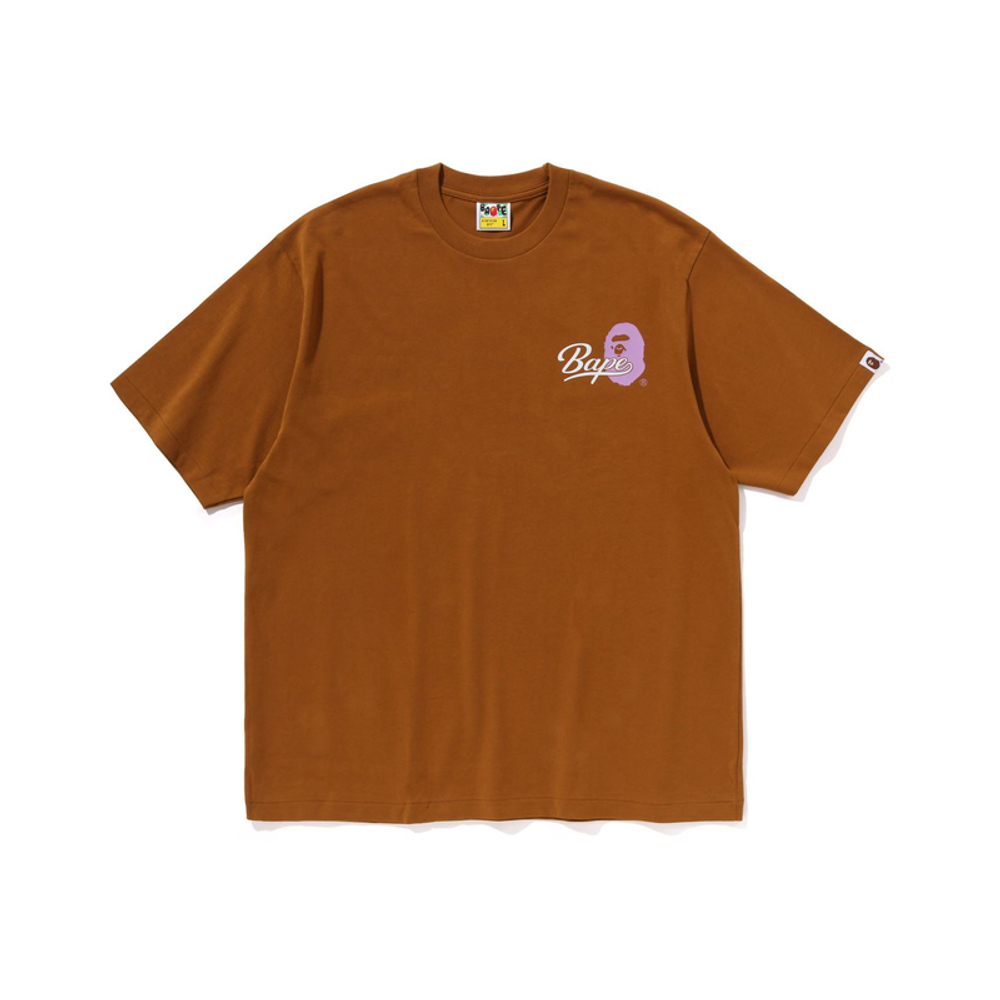 A Bathing Ape Bathing Ape Logo коричневый