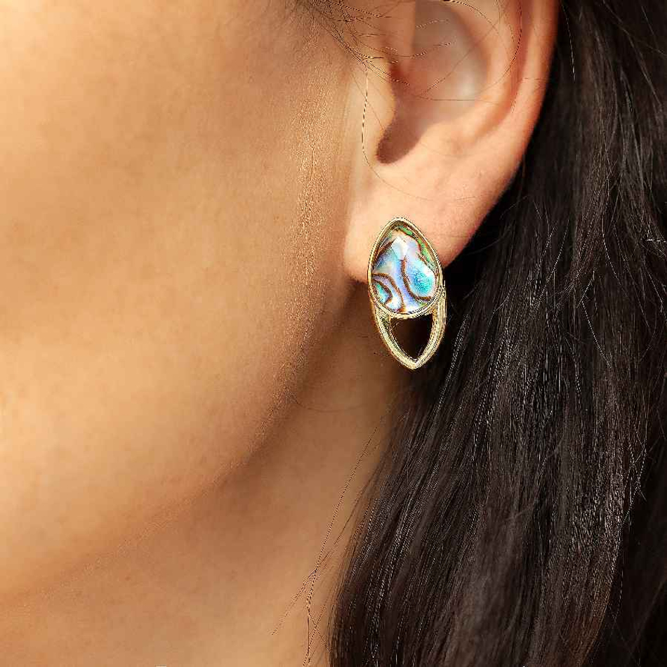 Серьги Possebon Abalone A9183.14 G