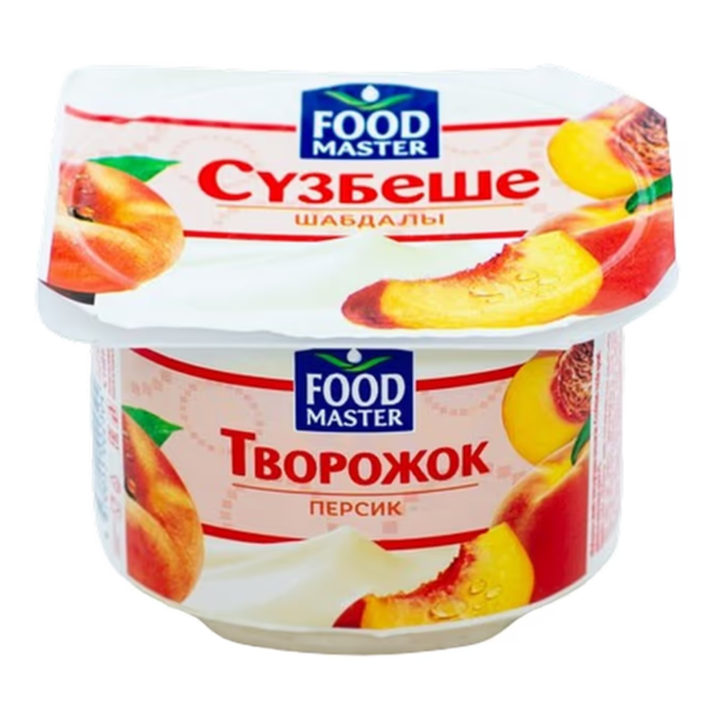Творожок Food Master персик 110 гр