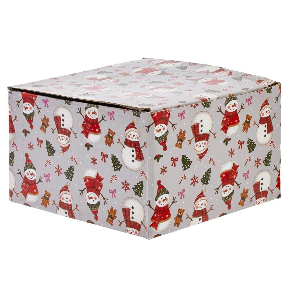 GAEM Сахарница "Новогодний подарок", 900 мл, L15,5 W15,5 H12 см