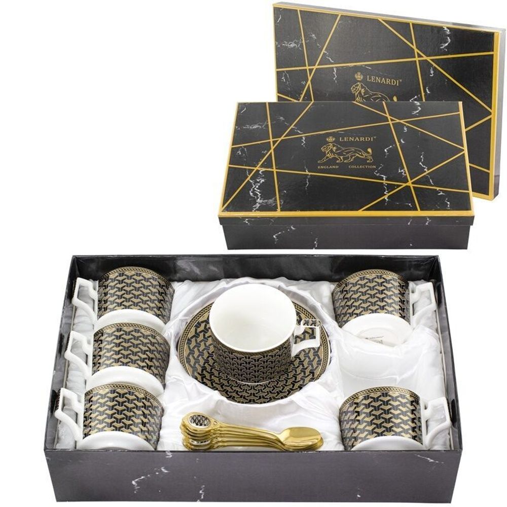 Lenardi 133-124 Чайный набор 18пр. 230 мл в под.уп. (х6)