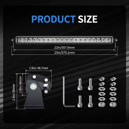 Светодиодная балка ALO-S5-20 100W КОМБИНИРОВАННЫЙ СВЕТ (белый)