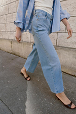 Z1975 ДЖИНСЫ-КЛОТТЫ С ВЫСОКОЙ ТАЛИЕЙ COMFORT - ZARA