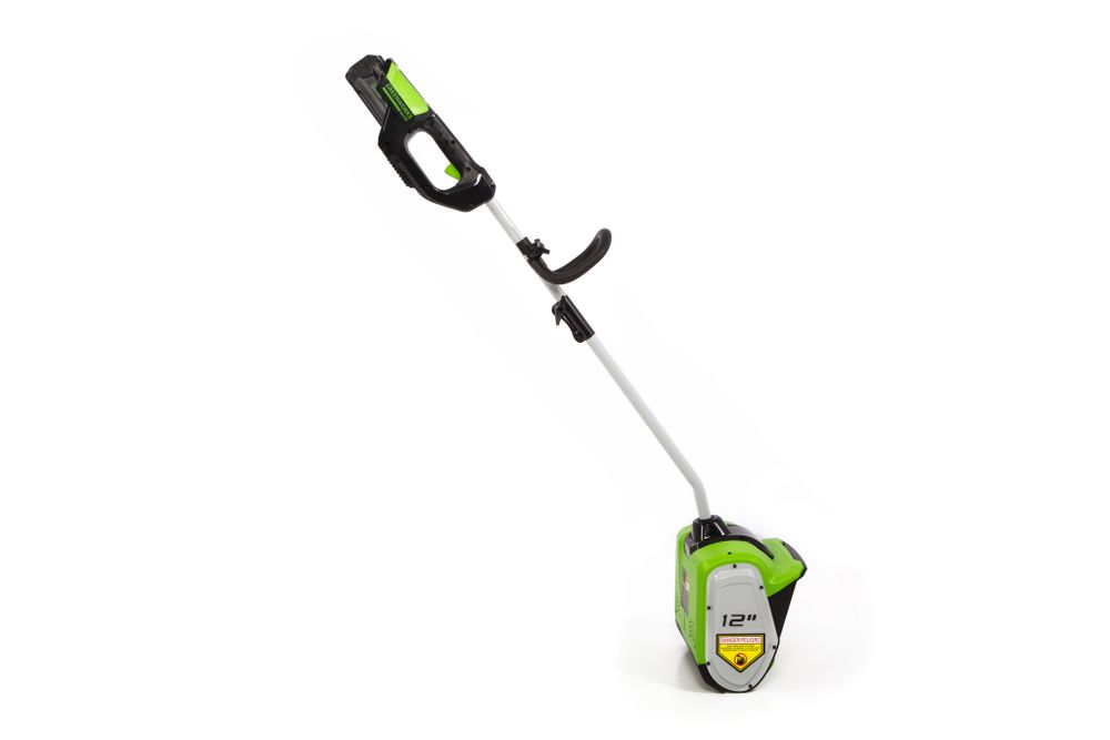 Аккумуляторная снегоуборочная лопата Greenworks GD40SS30K4, 2600807UB,40v, 30 см, АКБ 4 А·ч и ЗУ