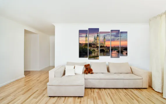 Модульная картина "Волшебный замок"