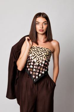 Костюм женский арт. М-1 цвет "шоколад"