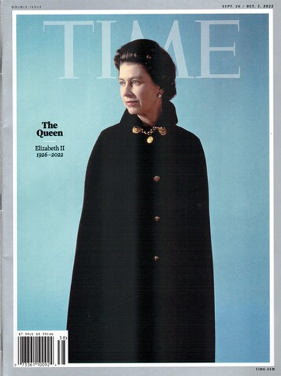 Журнал Time 26-09-2022 Королева Елизавета II