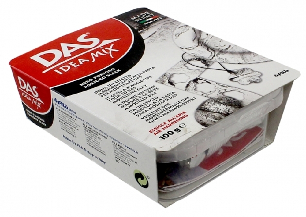 паста для моделирования дас идея микс черная