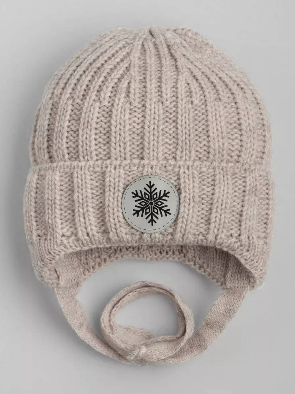 Шапка зимняя вязаная для малышей