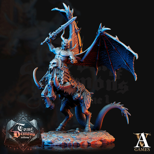 Grand Alliance Chaos  Chaos Daemons Демон хаоса  миниатюра для dnd, днд, pathfinder, фентези, Настольная игра, НРИ, Варгейм, РПГ