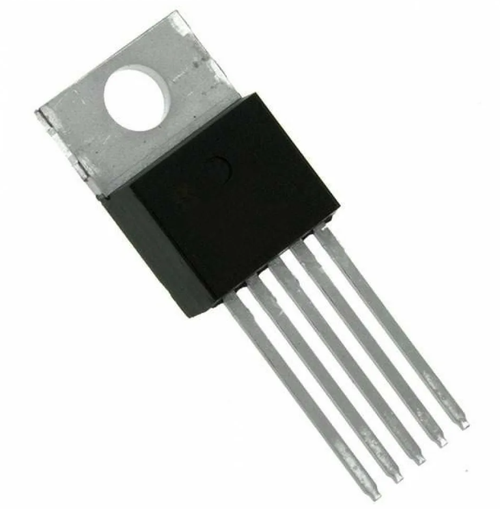 Регулятор напряжения LM2596T-ADJ (TO-220-5)