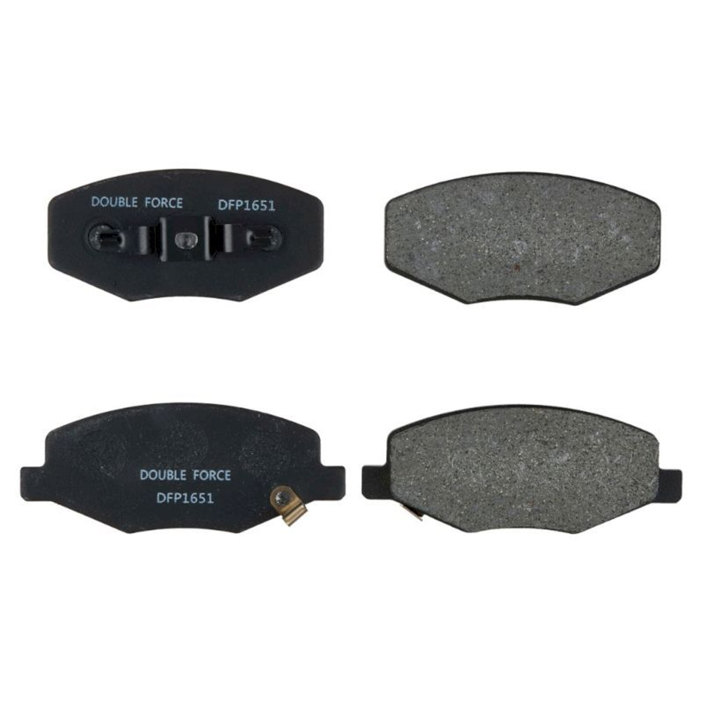 Колодки тормозные дисковые передние Double Force DFP1651