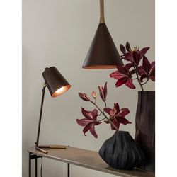 Лампа настольная Byokko, Ø20х47 см, сливовая