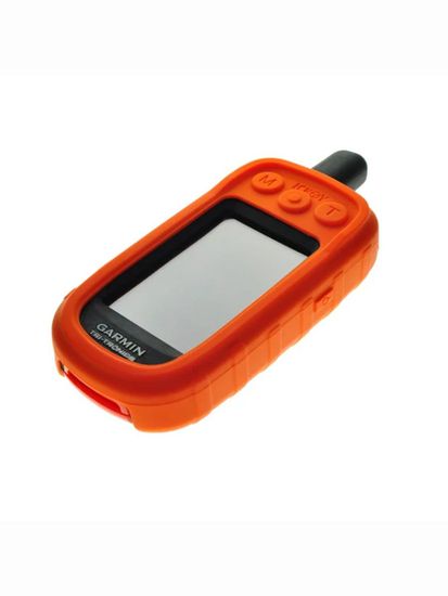 Чехол для Garmin Alpha 100 силиконовый (Оранжевый)