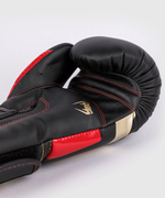 Перчатки боксерские Venum Elite Black/Gold/Red