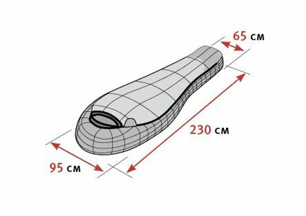 МЕШОК СПАЛЬНЫЙ ALEXIKA  ALEUT