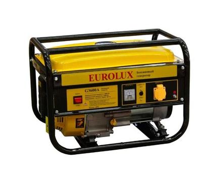 Бензиновый генератор (2.8 кВт) EUROLUX G3600A