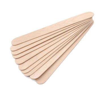 Деревянные палочки для депиляции в пачке 100 шт