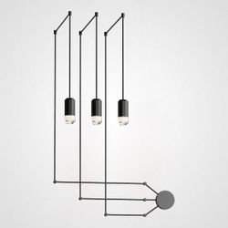 Подвесной светильник Via Wireflow polyhedral 0363 FreeForm Suspension lamp