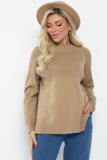 Джемпер Амбассадор (зелено-коричневый) Б12897-12М LT Collection