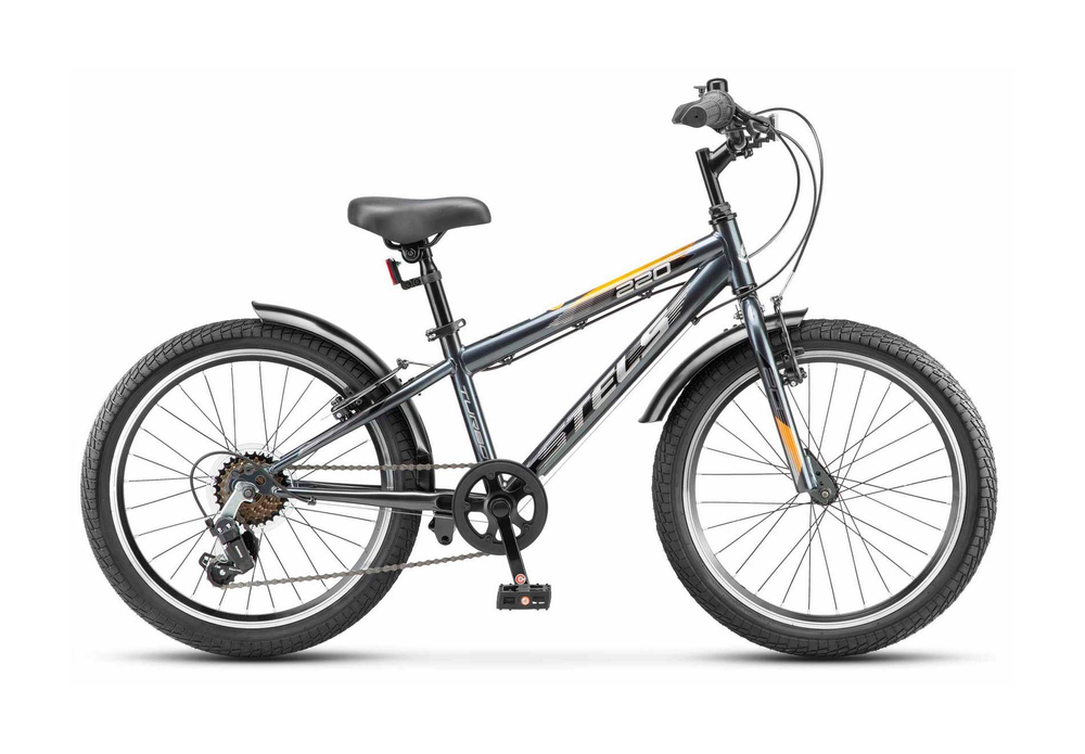 Велосипед 20" STELS TURBO 220 V, рама 11 Серый