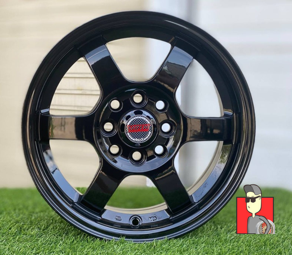 Комплект дисков Rays TE37 14х6 et35 4х100/4x114.3