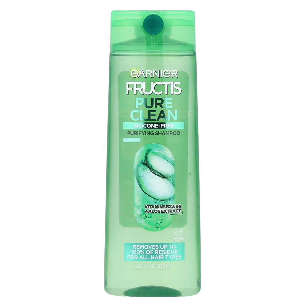 Garnier, Fructis, очищающий шампунь, для нормальных волос, безупречное очищение, 370 мл (12,5 жидк. унц.)