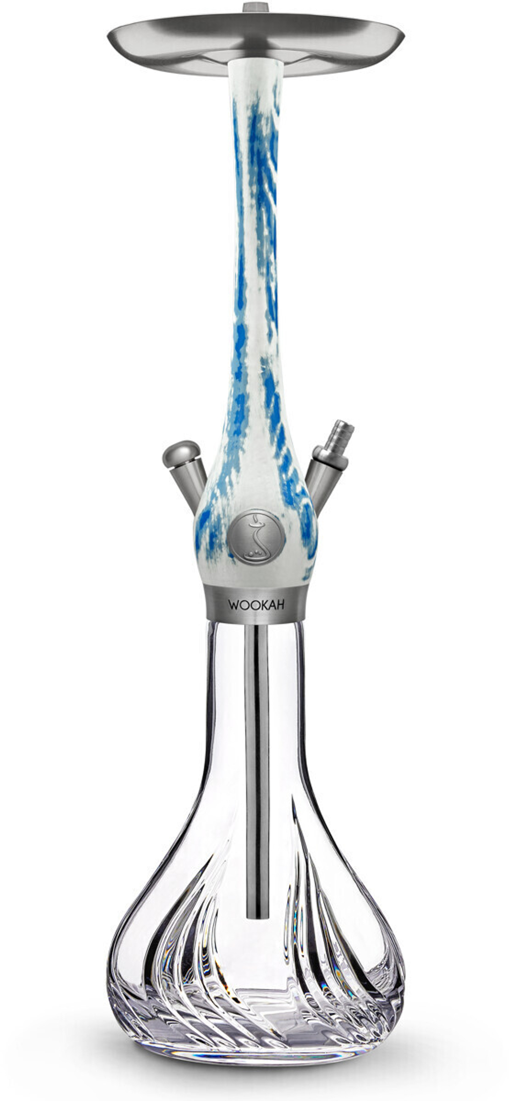 Wookah ARCTIC BLUE vase Flames