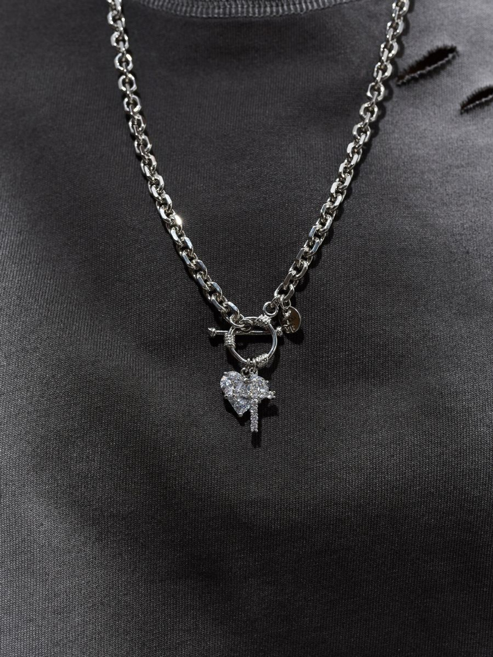 Колье "White Soul" Silver