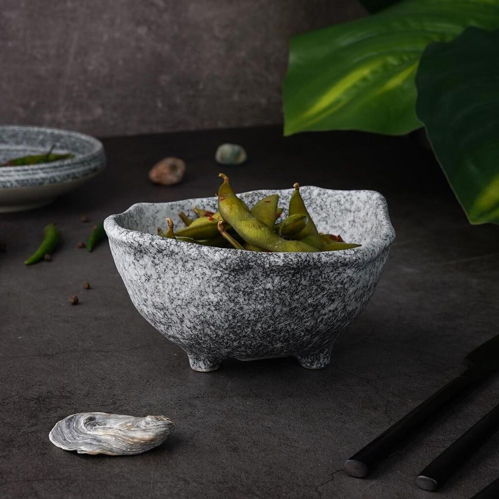 Салатник 350 мл d 14,5 см h7,5 см Wave Up Stone Untouched Taiga P.L. Proff Cuisine [6]