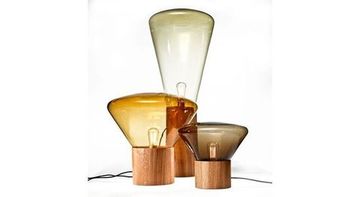 replica floor lamp  MUFFINS WOOD