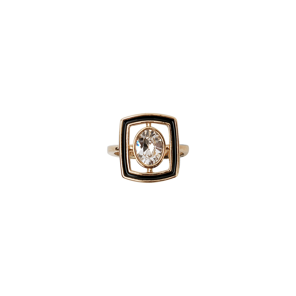 "Мариот" кольцо в золотом покрытии из коллекции "Мариот" от Jenavi