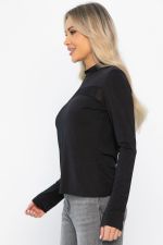 Водолазка трикотажная Лисса (черная) Б14298-22М LT Collection