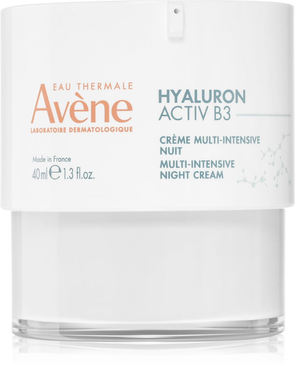 Avene Hyaluron Activ B3 - интенсивный ночной крем против морщин /   40  ml  / GTIN 3282770153200
