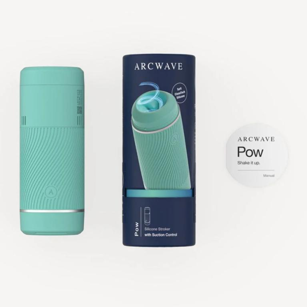 Мятный мастурбатор с контролем всасывания Arcwave Pow Stroker