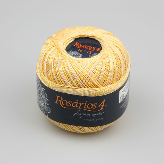 Пряжа ROSARIOS 4 Хлопок мерсеризованный принт № 12 (100% мерсеризованный хлопок)
